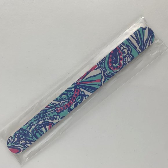Lilly Pulitzer x Target Nail File Emery Board Set of 2 Nosey Posey & My Fans NEW - Picture 6 of 8
